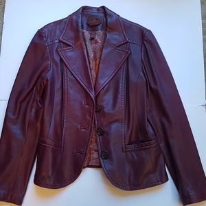 Danier leather blazer